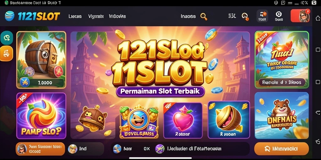 Menampilkan gameplay menarik dari 1121SLOT yang penuh warna.