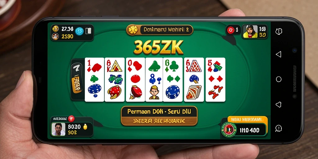 Tangkapan layar gameplay seru di 365ZK dengan efek visual menarik.