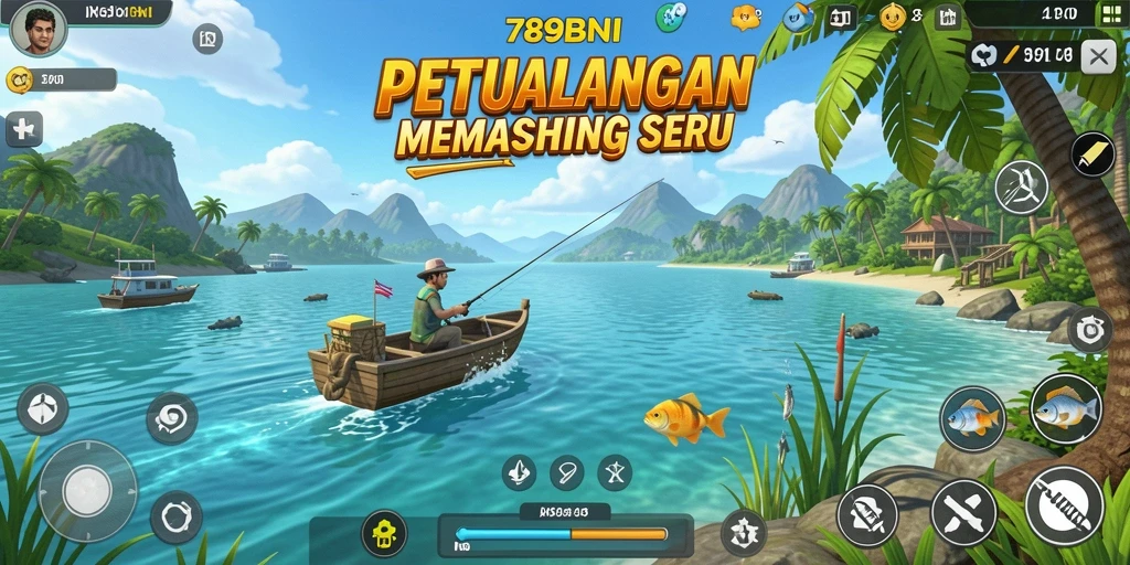 Tangkapan ikan besar dalam gameplay seru 789BNI.