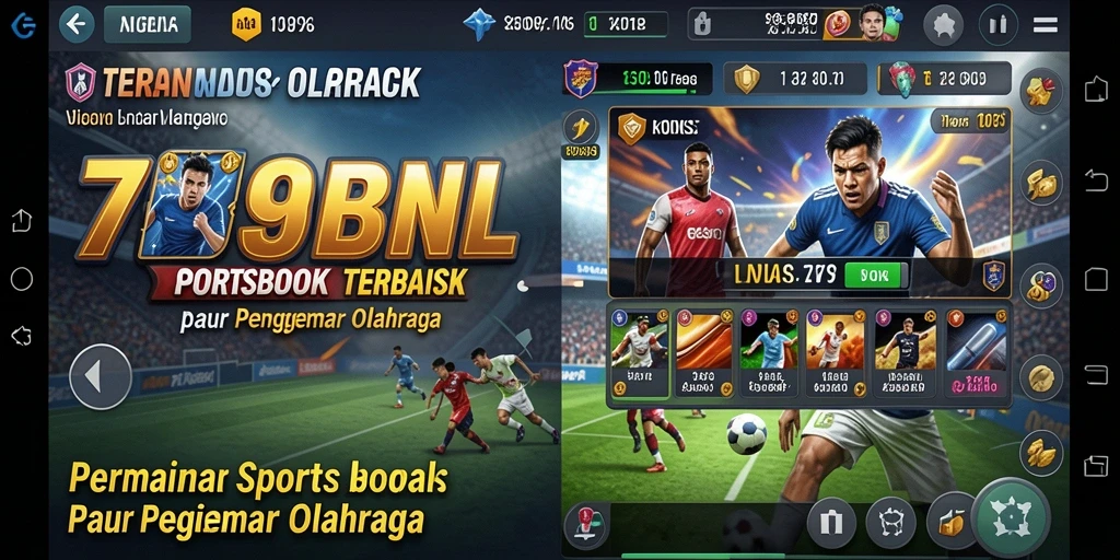 Tampilan gameplay menarik di aplikasi Sportsbook 789BNL.