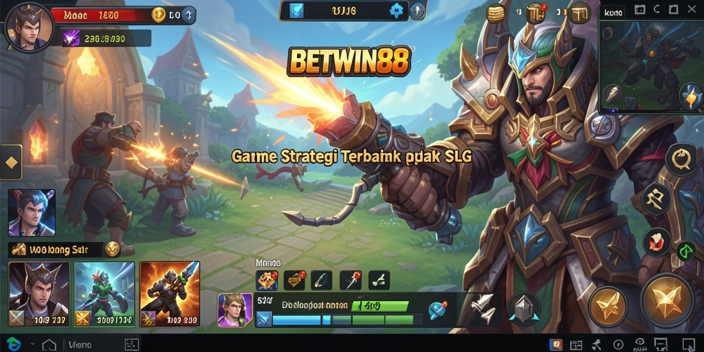 Tampilan gameplay seru dengan strategi mendebarkan di BETWIN88.