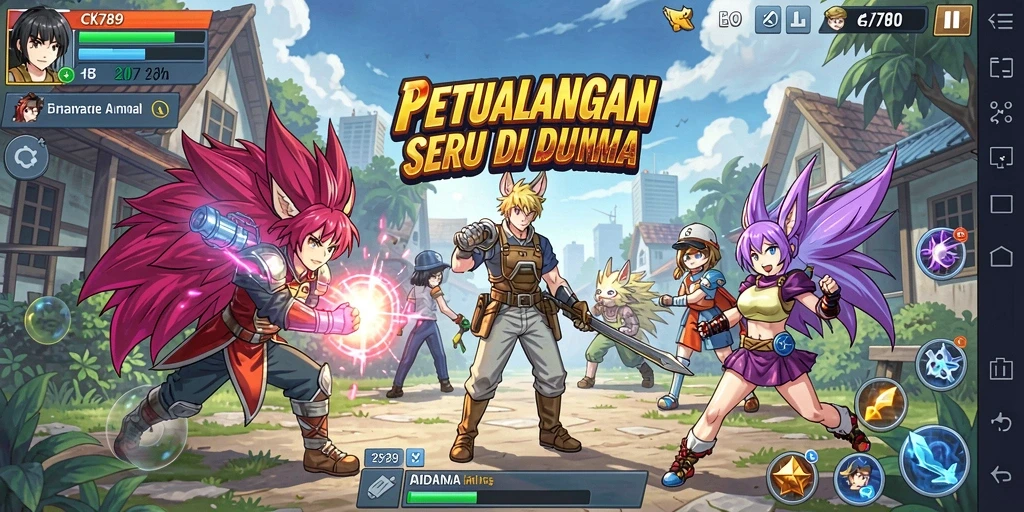 Tampilan gameplay CK789 yang menarik dan penuh aksi.