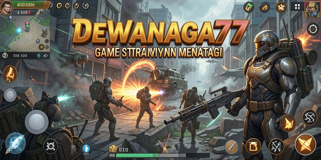 Tampilan gameplay SLG yang seru dan interaktif di DEWANAGA77.