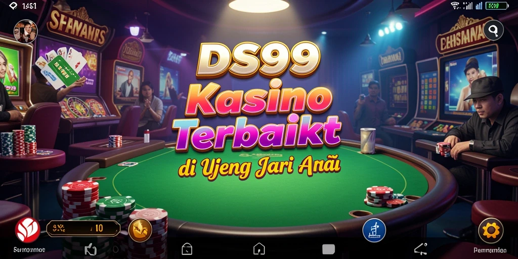 Screenshot gameplay DS99 menampilkan aksi menarik permainan Kasino.