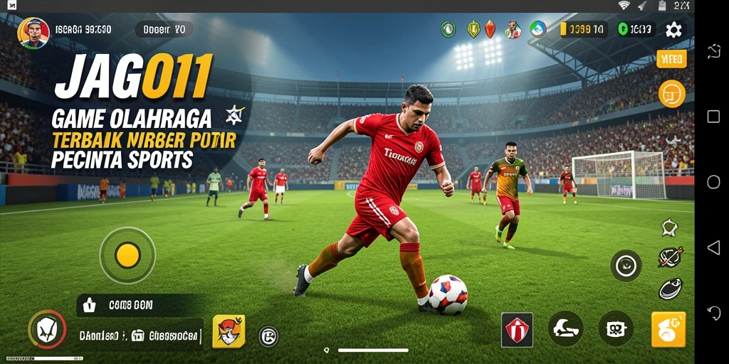 Tampilan menarik dari gameplay JAGO11 yang penuh aksi.
