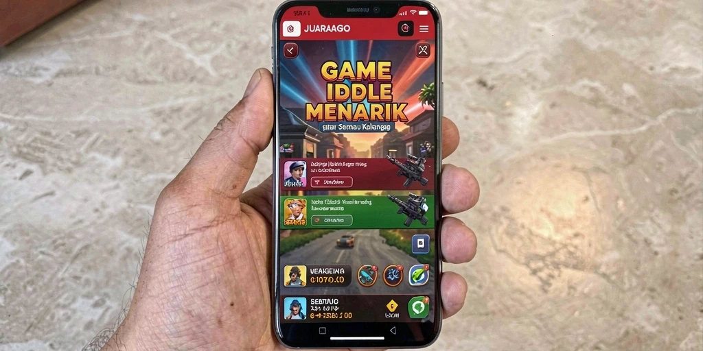 Tampilan gameplay JUARAGO yang menyenangkan dan interaktif.