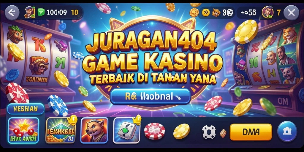 Screenshot JURAGAN404 menampilkan pengalaman bermain Kasino yang seru.