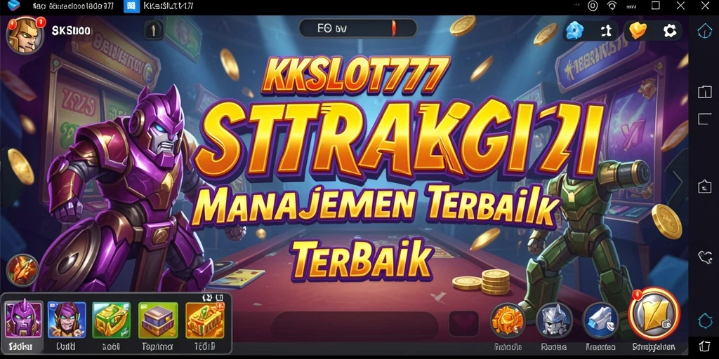 Tampilan gameplay seru dan strategi mendalam di KKSLOT777.