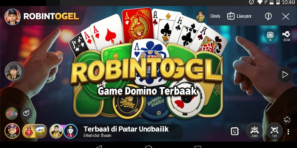 Tampilan gameplay ROBINTOGEL yang mengasyikkan dan interaktif.