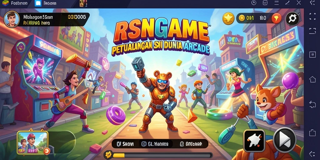 Tampilan gameplay RSNGAME yang penuh aksi dan tantangan.